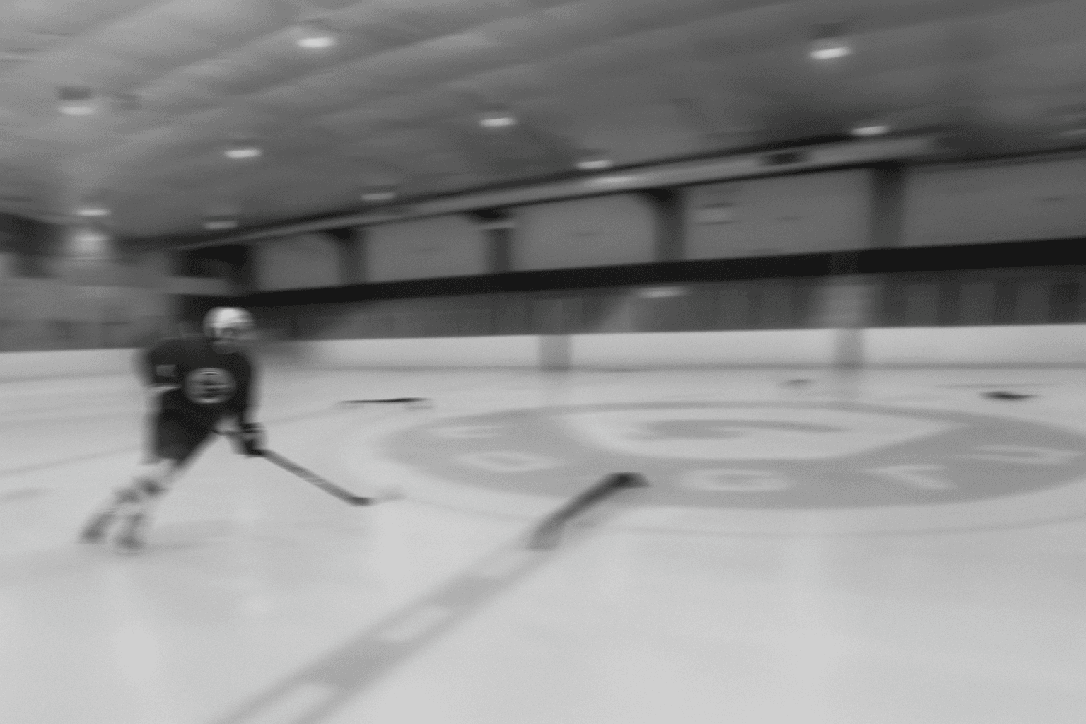Player participating in On Point Hockey Elite Summer Development Program